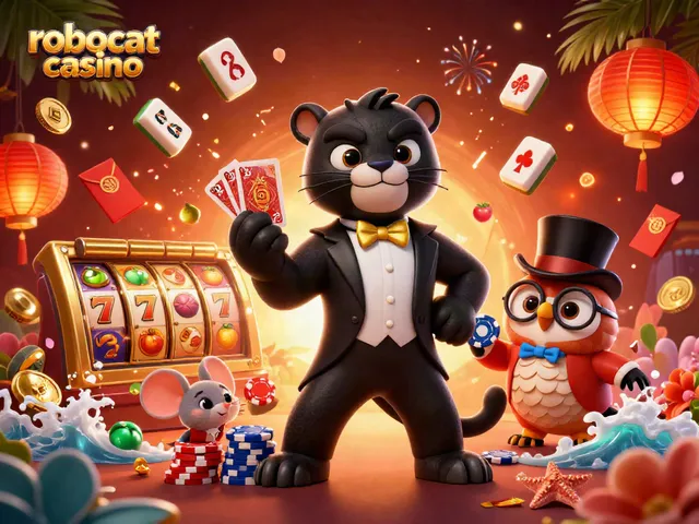 Experience the excitement of robocat casino with vibrant characters and engaging game elements.